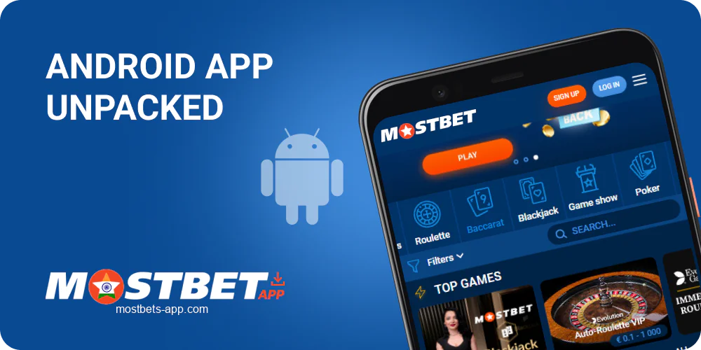 Mostbet app for Indian Android owners