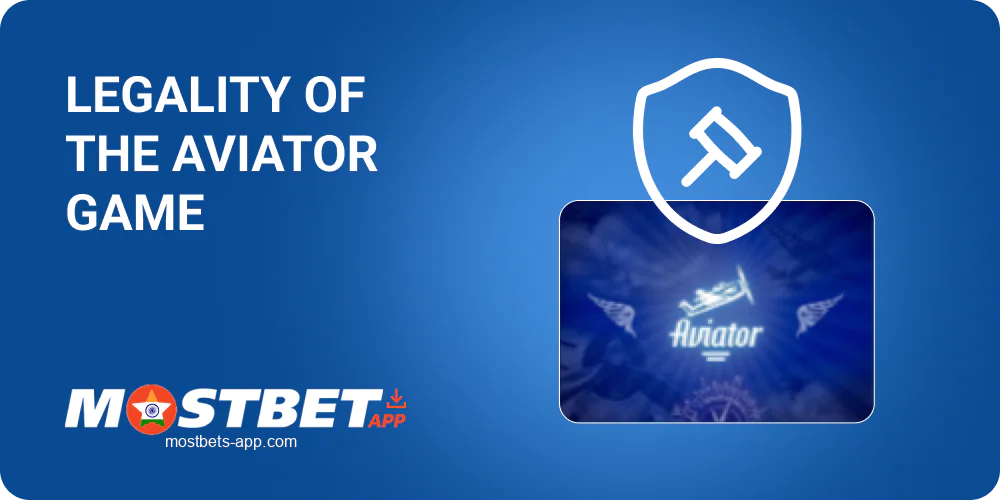 Legality of Aviator Mostbet game in India