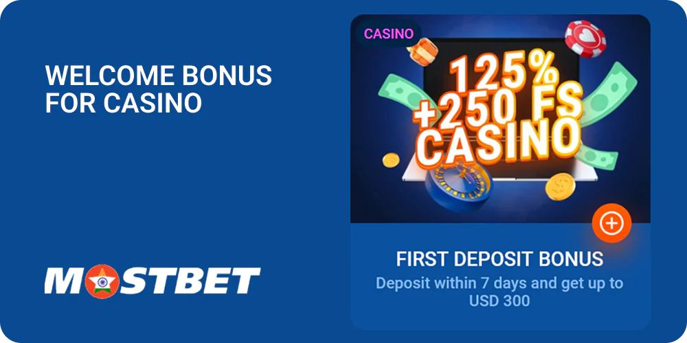 How to get a Welcome Bonus for Mostbet Casino